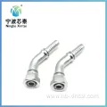 cnc machining SS316L stainless steel hydraulic pipe fittings